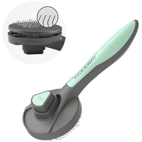Brosse de toilettage pour chats et chiens à poils courts, mi-longs et longs