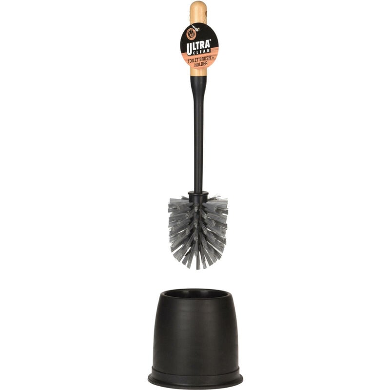 Brosse de toilette avec manche en bambou, ø 12 cm