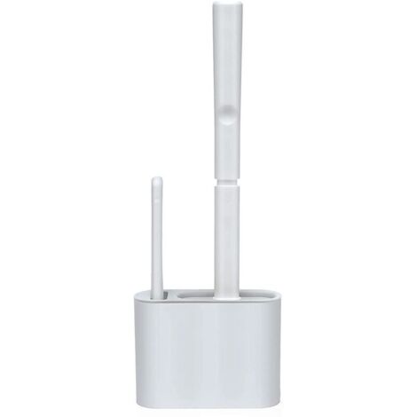 Brosse de toilette, brosse de nettoyage avec support et système de séchage vertical, brosse de toilette pour salle de bain-AquaForge
