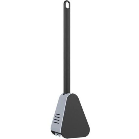 Brosse de toilette - Brosse de toilette avec support à séchage rapide, brosses dee nettoyage des toilettes  Nettoyeur dee lavabo mural, balayage lavabo salle bain et ensemble piston, gommage Fl