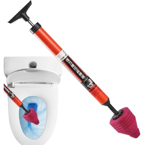 Brosse de toilette - déboucheur de toilettes - brosse WC sans perçage -