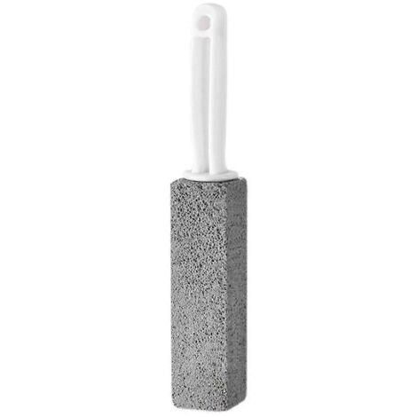 Brosse de toilette en pierre ponce, brosse de nettoyage pour siège de toilette, brosse en pierre ponce pour éliminer les taches jaunes et la saleté, salle de bain-AquaForge