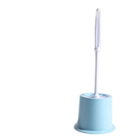 Brosse de toilette en plastique, manche long.-AquaForge