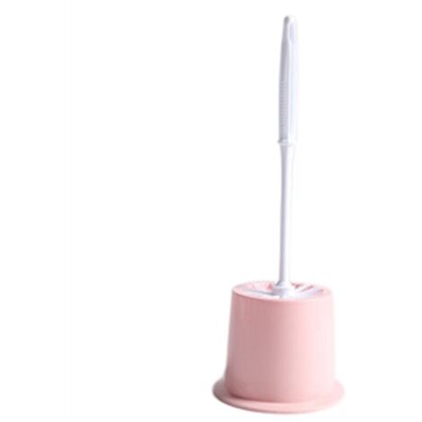 Brosse de toilette en plastique, manche long.-AquaForge