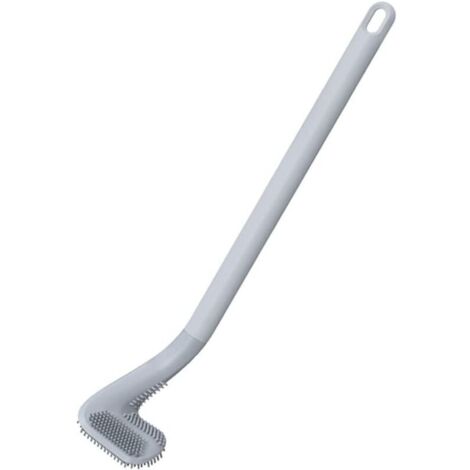 Brosse de toilette Golf Brosse de nettoyage murale Brosse de nettoyage en profondeur à tête flexible Brosse de baignoire Brosse de toilette et support de salle de bain