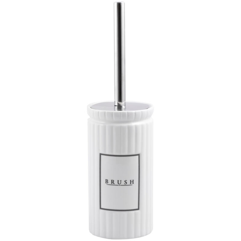 Brosse de toilette intérieure Lorenzo 1366 en porcelaine blanche AWD