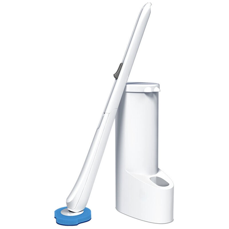 Brosse de toilette jetable dissolvant la tête de rechange ensemble de brosse de nettoyage de toilette aucune décontamination d'angle mort ne peut