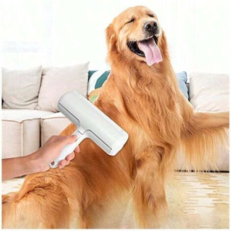 Brosse d'épilation réutilisable pour animaux de compagnie, élimine les poils de chien/chat des vêtements/canapé/voiture/lit/tapis.
