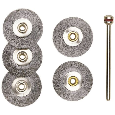 Brosse disque en acier Ø 22 mm - Proxxon