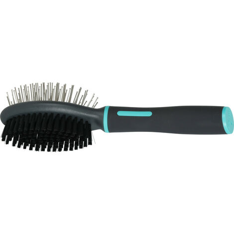 Brosse double pour chien Anah