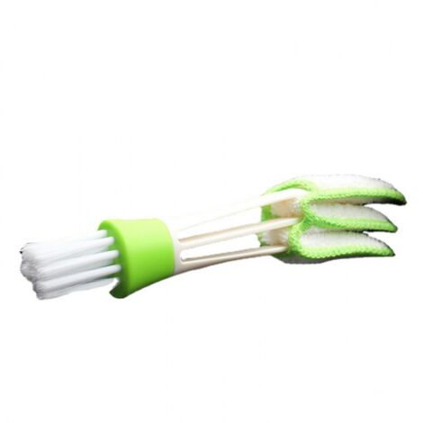 Brosse double pour nettoyer les bouches d'aération, les volets, les claviers, etc. Brosses pour épousseter les rideaux