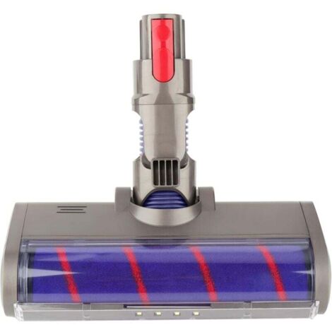 Brosse Électrique Compatible pour Dyson V7 V8 V10 V11 Entraînement Direct Brosse Turbo avec Lumières LED pour Sols Durs et Parquets