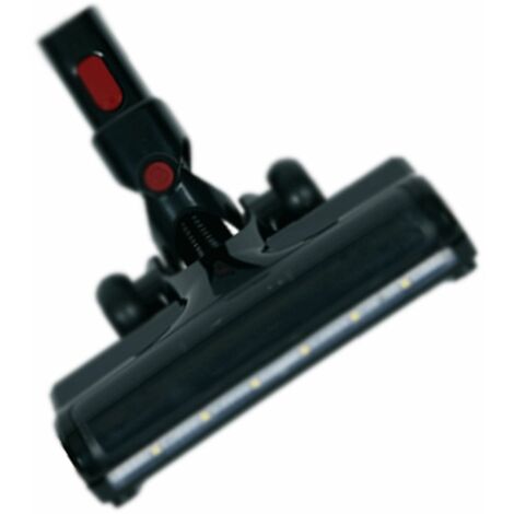 Brosse embout noir et rouge pour aspirateur Moulinex – Performance optimale – Compatible avec RS-2230001601 – Nettoyage efficace
