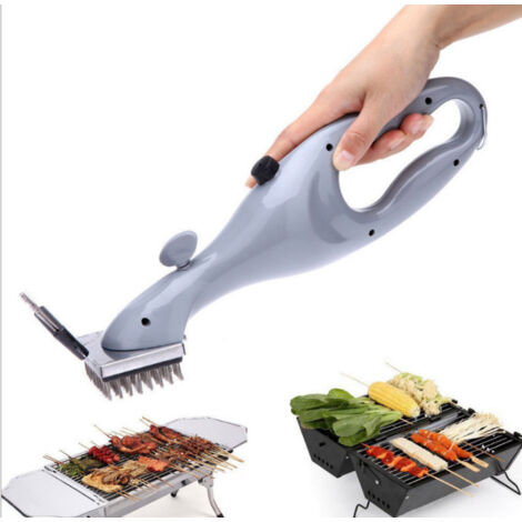 Brosse en acier pour barbecues à vapeur, accessoires de nettoyage pour barbecues, ustensiles de cuisine pour barbecues à gaz et à charbon. - AquaForge