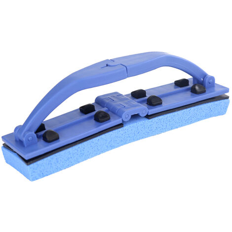 Brosse éponge éponge pliable bleue brosse à presser facile multifonctionnelle pour outil de maison de Table de fenêtre