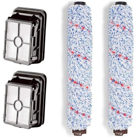Brosse et filtre d'aspirateur 1868 pour Bissell Crosswave