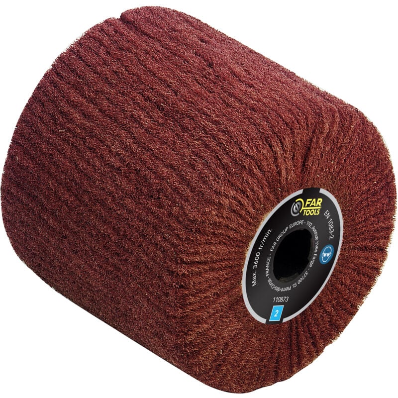 Fartools - Brosse en fibre synthétique Ø120mm/L100mm