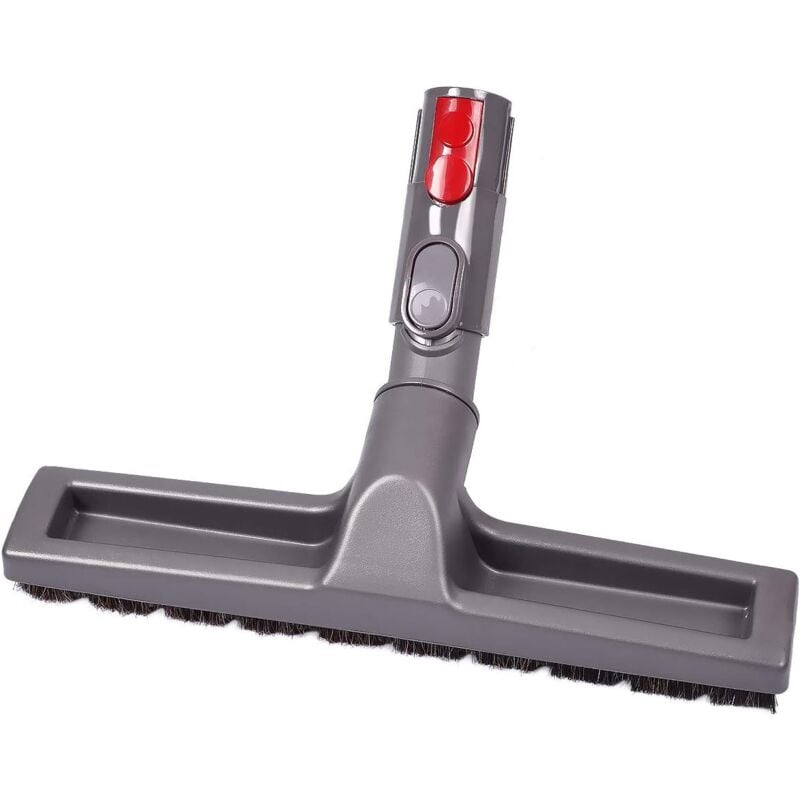 Brosse flexible pour parquet - Compatible avec les aspirateurs Dyson (avec adaptateur pour V7, V8, V10 et V11)