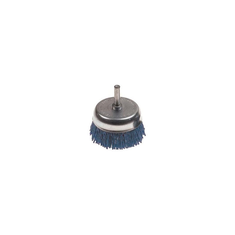 Poggi - Brosse coupelle abrasive en nylon bleu - ø mm.50 pg 497.30