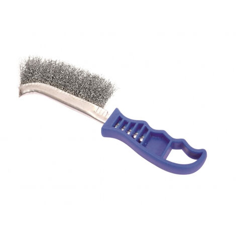 Brosse incurvée inox 258 x 35.5mm