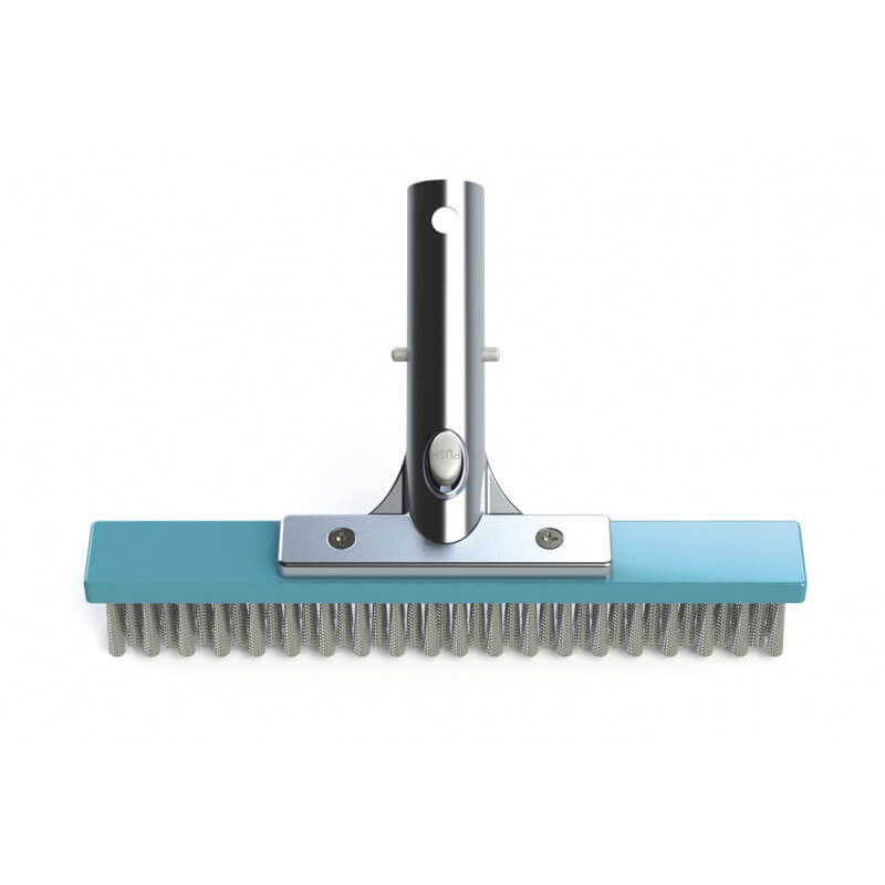 Brosse inox 25 cm pour paroi piscine Bayrol
