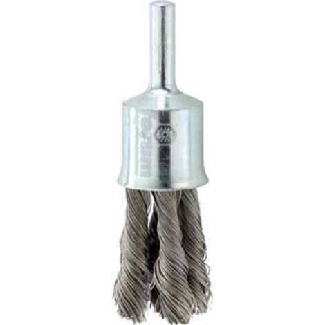 Brosse inoxydable 6 mm 23 x 29 x 0,26 mm nouée