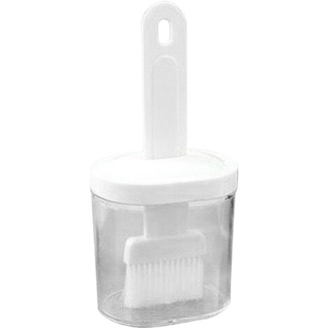 Brosse intégrée en silicone pour bouteille d'huile, distributeur d'huile d'olive avec pinceau silicone pour cuisson, pâtisserie, barbecue et marinades