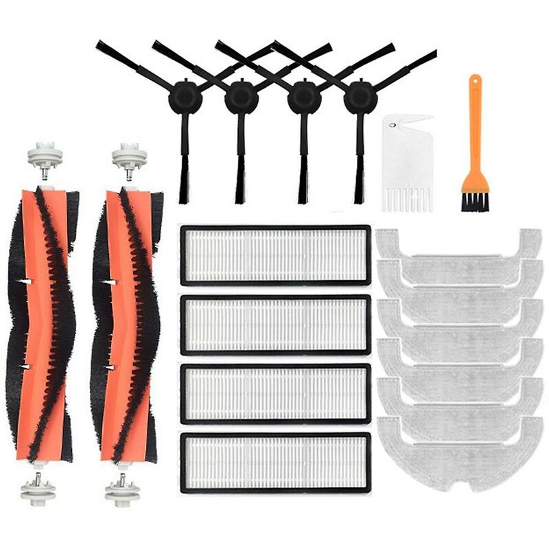 ZVD - Brosse latérale pour aspirateur Xiaomi Dreame Bot Z10 Pro L10 Plus