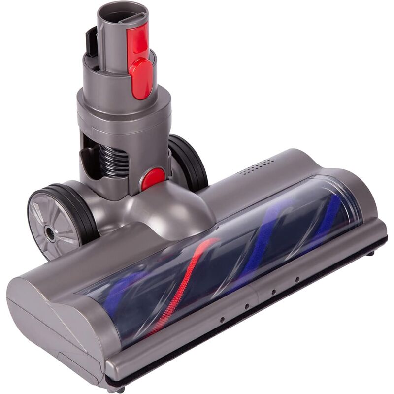 Stomo - Brosse Électrique Compatible Avec Les Aspirateurs Dyson V7, V8, V10, V11, V15, Tête De Nettoyage à Entraînement Direct Avec 4 Lumières Led