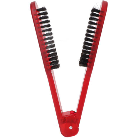 Brosse Lisseur à Cheveux Haute Température - Lissage Double Face pour Coiffure