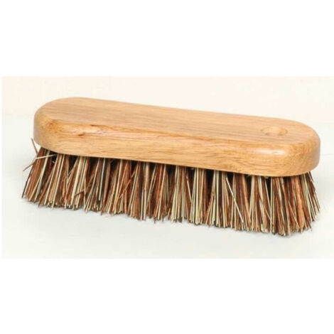 brosse main fibre naturelle 17.5cm