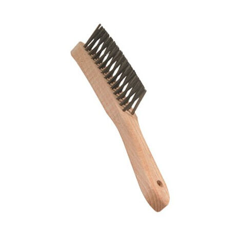 Brosse métallique 4 rangs fil acier Castolin