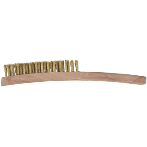 Brosse métallique à main 295x145x25 - Ø fil 0,30 4R - NORTON