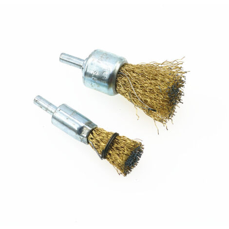 Brosse Métallique en Fil d'Acier pour Décapage et Peinture - Outil Rotatif pour Perceuse Électrique - Accessoire de Nettoyage pour Auto et Moto