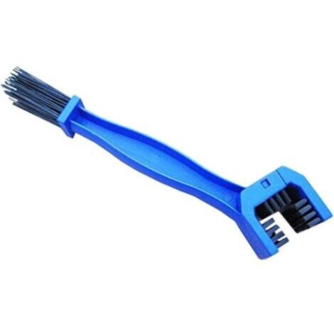 Brosse Métallique Nettoyage pour Chaînes de Vélos Brosse Chaine Nettoyant Propre Pinceau Résistance Enlèvement de Peinture Rouille Corrosion Outil pour Tous Les Types de Vélos et Moto
