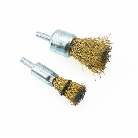 Brosse Métallique Rotative en Fil d'Acier pour Perceuse - Accessoire de Décapage, Peinture, Nettoyage - Pour Auto et Moto