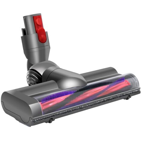 Brosse motorisée à dégagement rapide Garbage Fighter pour aspirateurs Dyson V7 V8 V10 V11 V15 (SV10, SV11, SV12, SV14) – Pièce de rechange, tête électrique pour sols durs et moquettes avec rouleau en 