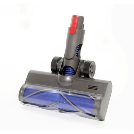 Brosse motorisée Dyson V7/V8/V10/V11/V15 avec LED anti-enroulement et rouleau lumineux pour détecter les poussières invisibles