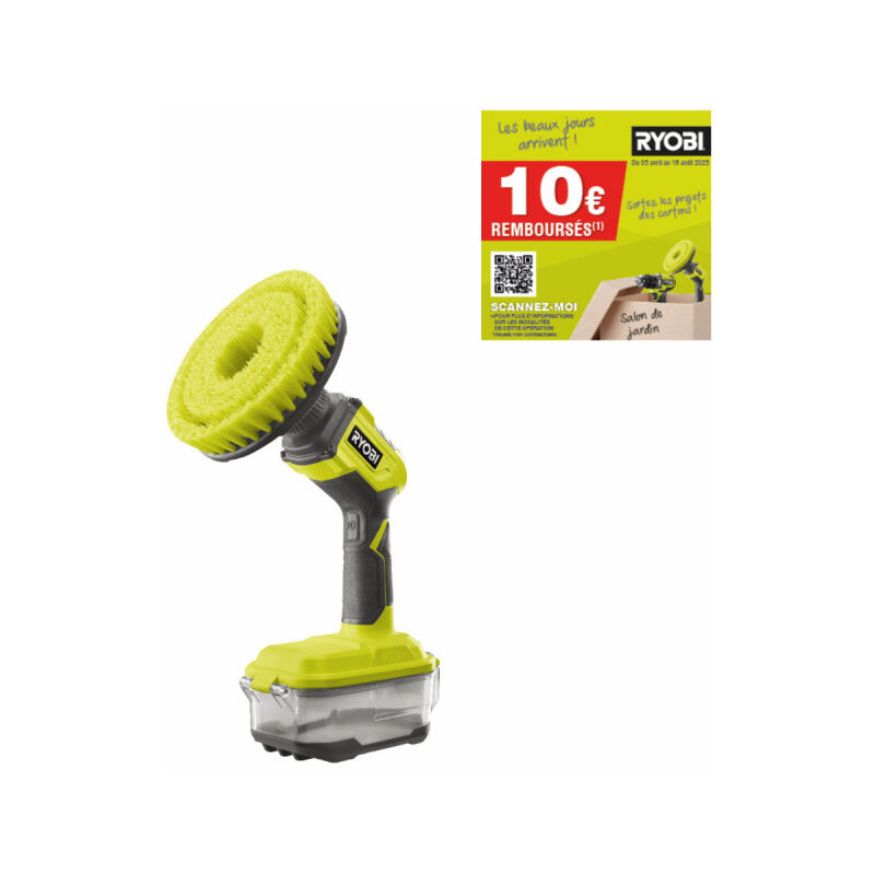 Ryobi - Brosse motorisée 18V One+ - sans batterie ni chargeur - R18CPS-0