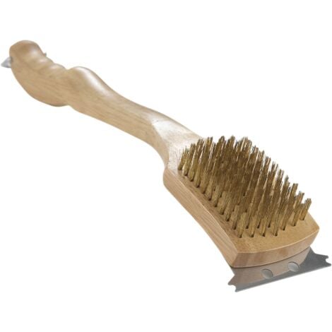 Brosse en bois Napoléon pour grille de cuisson en fonte