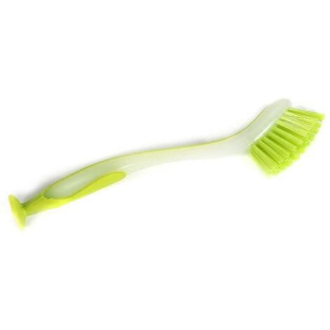 Brosse nettoyage multi-surfaces verte – Poils résistants pour carrelage et sols