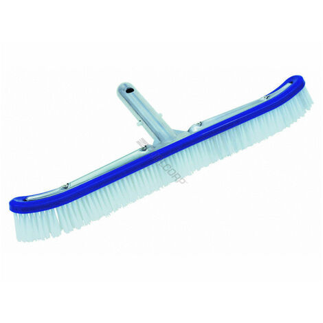Brosse nettoyage piscine PVC avec renfort en alu largeur de 42 cm - jardiboutique