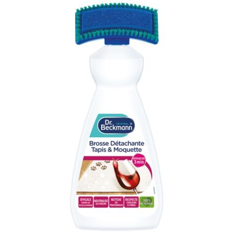 Brosse détachante pour tapis et moquettes 650ml – Nettoyage en profondeur des taches tenaces – Applicateur unique pour résultats optimaux – Dr Beckmann