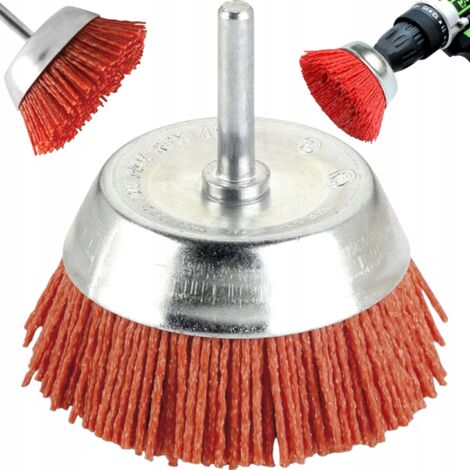 VitalEpcck Meules Cylindriques 8 Pièces - Tige 1/4" - Pour Perceuse/Outillage Rotatif - 20mm