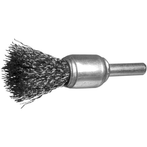 Brosse OSBORN avec tige de 6 mm et filament de 0,30 mm de diamètre pour le nettoyage.