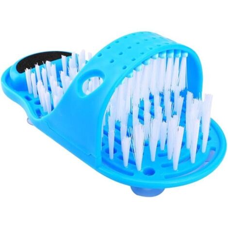 Brosse Pied Douche,  Brosse de Nettoyage, Nettoyant de Pied de Douche, Pieds Massagers Pantoufles, pour Pieds de Salle de Bain Avec Ventouses Antidérapantes