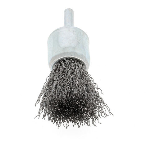 Brosse Pinceau D25x6 Fil Acier Ondulé 0.30