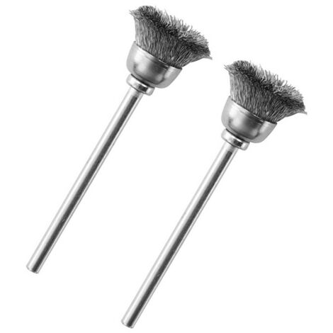 Brosse pinceau en acier Ø 13 mm - Proxxon