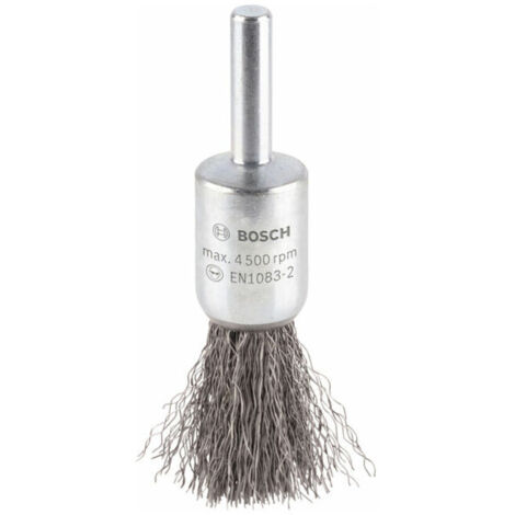 Brosse pinceau, en acier, 15 mm, 0,2 mm, 4500 tr/min Bosch 2608622114 S76404