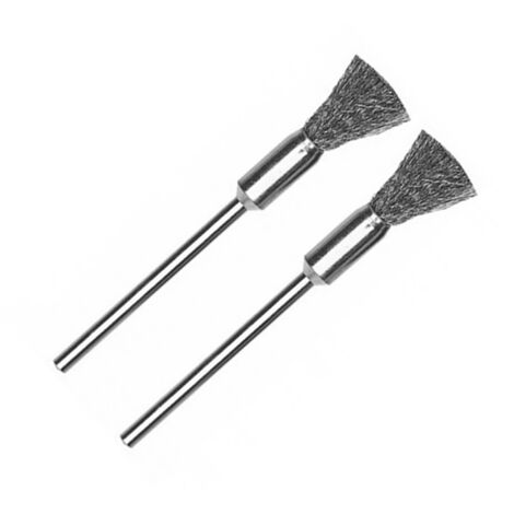 Brosse pinceau en acier Ø 8 mm - Proxxon